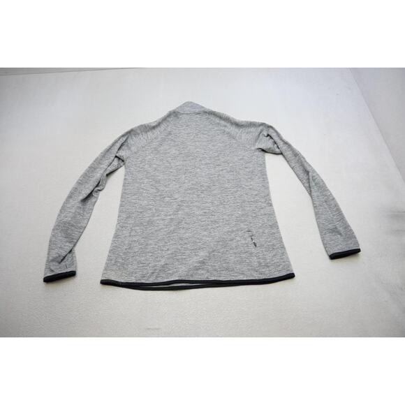 Under Armour Run 1/2 Zip Jacket Heatgear Fitted Gray Womens Size Large - Picture 9 of 10